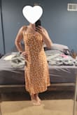 A little long and my husband said it gives Flintstone vibes. I like it though because good fit and fun style. I'm wearing it to a semi formal wedding. - Leah H.