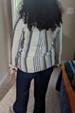The material is not that good, I didn't like the texture of it. It looks beautiful, I ordered a size M and it felt big on me. - Gabriela S.