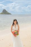 I loved loved loved the lace detail work and buttons. So beautiful, simple, and elegant! - Anahi L.