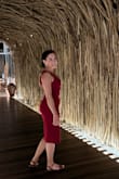I bought this dress for my wedding weekend! So before the wedding I only wore white and after the wedding, I wore this pretty red dress that hugs you in all the right places. I got so many compliments! - Lucia A.