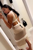 Fits perfectly, true to my usual size. Compliments my curves while making me look slim. I love this dress! - Kaitlan R.