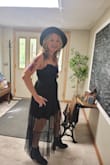 It is a beautiful dress. It fits perfect. It was sight looker when I paired with black sparkle boots and hat. I got so many compliments. I wore it to a concert. I felt beautiful all night! - Michele K.