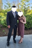 This dress fit me like a glove straight out of the package! It is super flattering, tight in the right places, and looser in the right places, the length is perfect for my height, and I love that the straps are adjustable! I wore it as a guest to a wedding and received a ton of compliments. I felt great all night wearing it! - Shellie W.