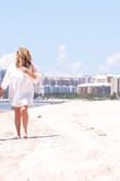 This was PERFECT. Very flattering for someone a little bigger without being a tent. after trying on no less than 25 dresses, I found a winner. Felt amazing in this dress! - Stacii M.
