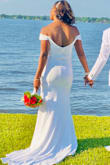 Dress fit just as stated. Perfect fit everywhere expect the hips. My hips are a little wider which I could have stood to go up a size for hips alone. But I didn't want it bigger everywhere else. Love the material, love the cut! - Patrice C.