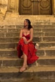 I have walked all over Europe in these to multiple events. The straps do hurt the way strappy shoes do and they're starting to show wear and tear, but an overall solid shoe that goes with most outfits. - Lauren M.