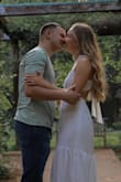 I bought this dress for our engagement shoot and it was seriously so perfect - Haley C.