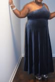 The fabric was super soft and flexible.  I'm a plus size 44DDD and didn't need a bra - Nichola P.