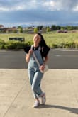 I have been looking for the perfect overalls for quite some time now and I HAVE FINALLY FOUND THEM!!! They fit so well and the color is the perfect light denim. Made my girlfriends buy the same ones and they also love them!! - Hailey H.
