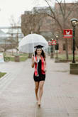 Wore this dress for my grad pics. Was overall happy with it, it was a little large in the bust area. - Baisley M.