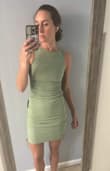 This dress is equal parts comfortable, cute and sexy! Dress down or up depending on shoes or accessories, perfect spring/summer dress! - Megan C.