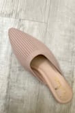 Beautiful shoe, comfy, looks more expensive than they cost, but dang the product image shows a light beige while this is very obviously a dark, dusty, nude-pink! I really wanted the light beige as that would offer more contrast against my skin tone but honestly, had these been correctly photographed/labeled "dusty pink" I would have bought both. The attached pictures show indoor and natural lighting. Also, my feet are a "small" 6.5, and 7s were perfect. - Amanda K.