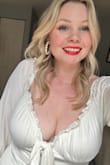 This bodysuit is so cute! It does have a little looser sleeves but it really complements the tightness in the busy area. I am large chested (32DDD) and the cups actually felt large enough for me to feel confident that I wouldn't have a nip slip. It is definitely not for the faint of heart though; the girls are on display for sure!! I bought this and wore it in conjunction with the "What I Want Ivory High-waisted Bodycon Skirt" and people have complimented me on my dress, so I highly recommend buying both products!
Also it is called "ivory" but it's definitely a stark white, in case that matters. - Alison H.