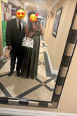 This dress was so much fun to be in! I'm really glad I got a large instead of an extra large that Lulus suggested. Otherwise it would have been way too big. This dress makes you feel sexy and flowy all at once! The color is also amazing. I didn't have time to get it hemmed but it held up just fine. - Spencer M.