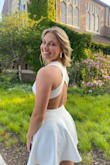 Looked great!!! This was comfortable and didn't feel too short. - Jill H.
