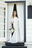 I purchased this dress for our small wedding. I received so many compliments and continue to as I show people the pictures from the wedding. Everyone is shocked that it is not from a high end retailer. The dress fit perfectly and was very comfortable. The length was perfect with the boots I had bought, so there was no need for alterations. - Tracey B.