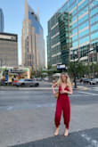 This fit me so well and was the perfect outfit to wear all day and night. Great for dancing, super comfortable! - Peyton C.