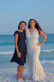 I ordered this for my quickly put together wedding. My mom pulled up the shoulders for me because the top was a little too big but overall I love this dress. It was perfect. - Kady R.