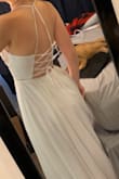 The material is soft and flowy, and the dress is super easy to move around in. - Alyssa M.