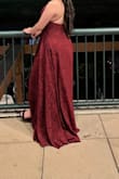 It was really cute!!! I got sooo many compliments on the dress. However, I am a small but i had to go up to M. - Jocelyn D.