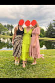 I loved the color and the tiered look! It was perfect for my school graduation ceremony. The top is a little thin so I'd recommend wearing either pasties if you don't want to see your bra. Overall very cute! - Ainsley M.