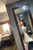 Simply perfect, very comfortable, I used it for my reception, it stretches a lot, I bought it xs - Neisha H.