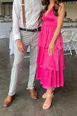 I got so many compliments when I wore this dress to a wedding. Love everything about it. It was a little revealing, but a little boob tap helped me feel much more secure. - Robin H.