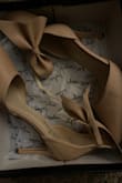 I ordered these for my sister's wedding and not only were they the most comfortable shoes I've ever worn to any event let alone a wedding,
They are GORGEOUS!! The now is such a beautiful touch and adds some glam. The heel is not too high and you can walk, run, and dance all night comfortably no matter what the terrain! if you need shoes for a wedding or event - GET THESE but order a size down they're huge. I'm normally an 8.5/8 I wore a 7.5 - Lauren F.