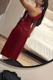 Order the size dress they recommended and it was perfect! Loved the fabric. price/quality 5/5!! - Stephanie L.