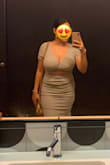 I bought this for my trip to Hawaii and absolutely loved it. It is stretchy so the small fit perfectly even in the bust area. I wear it with sandals or Converse or dress it up with cute summer heels. If you are bigger in the chest area and curvy and unsure about this&buy it. It won't disappoint. - Yesenia O.