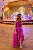 This dress is well made. It's more beautiful in person. The material fits the dress style. I received a lot of compliments and I feel like a princess . .I just have to get it altered the length bec it's too long for my height I'm 4'11 but this dress is absolutely met my expectations. The dress made me come back always to Lulus to buy for special dresses and it never failed me. I recommend this dress but if you have a big bust and have curvy body type you must have to size up from your usual size. - Rosemel H.