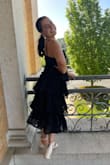 I loved this dress so much!  It fit perfectly, no alternations needed and it was unlike anything anyone else was wearing, which is another reason why I loved it so much!  I HIGHLY recommend it! - Cathy P.