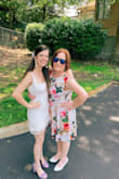 So I bought this dress for the day after our wedding and it is absolutely adorable. However, I did purchase a medium after reading the reviews but wish I had ordered a small instead. The bust area was really big on me and the hip area was a tad loose. I have ordered a small so hopefully this will fix the issue!

*Update: the small worked great!! It was beautiful and I paired it with the Lulu's tassel earrings. I received many compliments on this! It is linen so it wrinkled a bit after wearing it to church but I didn't mind so much. - Gaelyn Y.
