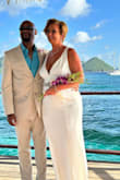 Perfect dress for our destination wedding in Saint Lucia, No worry to package this for travel. When we arrived I simply teamed out the wrinkles. Added a belt for some sparkle but is beautiful without one as well. - Kathleen D.