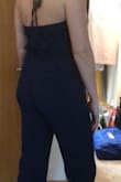 Wore for a date night and loved it! Made my butt look fantastic and was so fashionable. However, it got soooo much shorter after washing as directed and now it looks ridiculous :( so disappointed that this was a one wear item - Karla W.