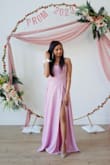 Lovely dress fits perfectly back is awesome. - Teju K.
