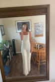 I love this jumpsuit! It's LONG enough for me, which is such a win!! Super flattering silhouette too. - Daryl P.