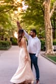 I wanted a dress that was elegant, simple, and would look pretty when twirling. This dress was perfect for that! - Annamarie