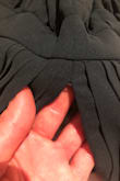 When I tried this dress on the strap broke at the front. For the price I was very shocked at the poor quality. I will be returning it. From the other reviews, it looks like I am not the only one this has happened to. It is a shame, because it is very pretty. But poor quality stitching. - Megan T.
