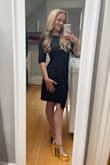 I wore this dress to my Award ceremony for graduating from dental school with honors. I loved it! It fit great and looked super cute. - Dominique W.