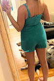 No stretch but medium fit me well. The shoulder strap is slightly loose but it's fine - McChrista B.