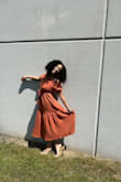 You can play this one up or down. I wore it to a work event with my shoulders covered. Then I had them off shoulder (shown here) later for a more flirty look. It's so comfortable and elegant looking. LOVE - MelissaRoshan P.