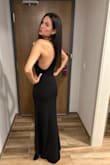 This dress was easy to dance in, walk in ! I received a lot of compliments, the only area where it was a little big was my chest , Other than that , I would wear it again. - Lindsay D.