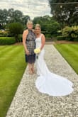 I had this dress on my list for months just waiting for the size to come back in stock. One week before my son's wedding, there was the email. It was everything I had hoped it would be. I felt so beautiful in this dress. I got several compliments all evening. Truly made my day! - Christina B.