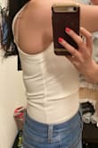 I had to triple check the tag to make sure I didn't accidentally order the wrong size - this was VERY small, and not just because it's a cropped fit. I usually go for medium in Lulus, but tried a large to get a looser fit. Fit Finder even suggests a medium. - Em S.
