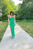 Love this dress it fit me perfectly. Usually is hard for me to find a dress that would fit me this perfectly. This one once I put it on it almost felt as if it was already made for me lol. The material is soft and refreshing. The color fit perfect for my occasion and styling it is easy. - Soribel V.