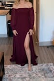 It fit well, but was very long (I had to wear 3 in heels for it not to drag along the floor). Other than that, it fit well and was the perfect style for the European chateau wedding I wore it to! And it's really comfortable to dance in! - Emilie W.