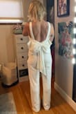 I love this jumper, it was comfy and I was able to move around. Gorgeous back. - Nadine S.