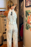 This fit nicely and the fabric was nice and airy, however, it made me feel like I looked like I was on the way to a crochet party. It also was a little long for me. - Nadine S.