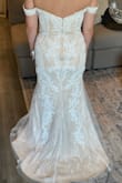 I LOVE this dress!!!!! It fits perfectly! I don't need to get a bra or a bodice for this dress it holds everything in very well. Pictures do not do it justice, in person, it's GORGEOUS and so sparkly!! I can't wait to wear this for my big day! - Savannah L.